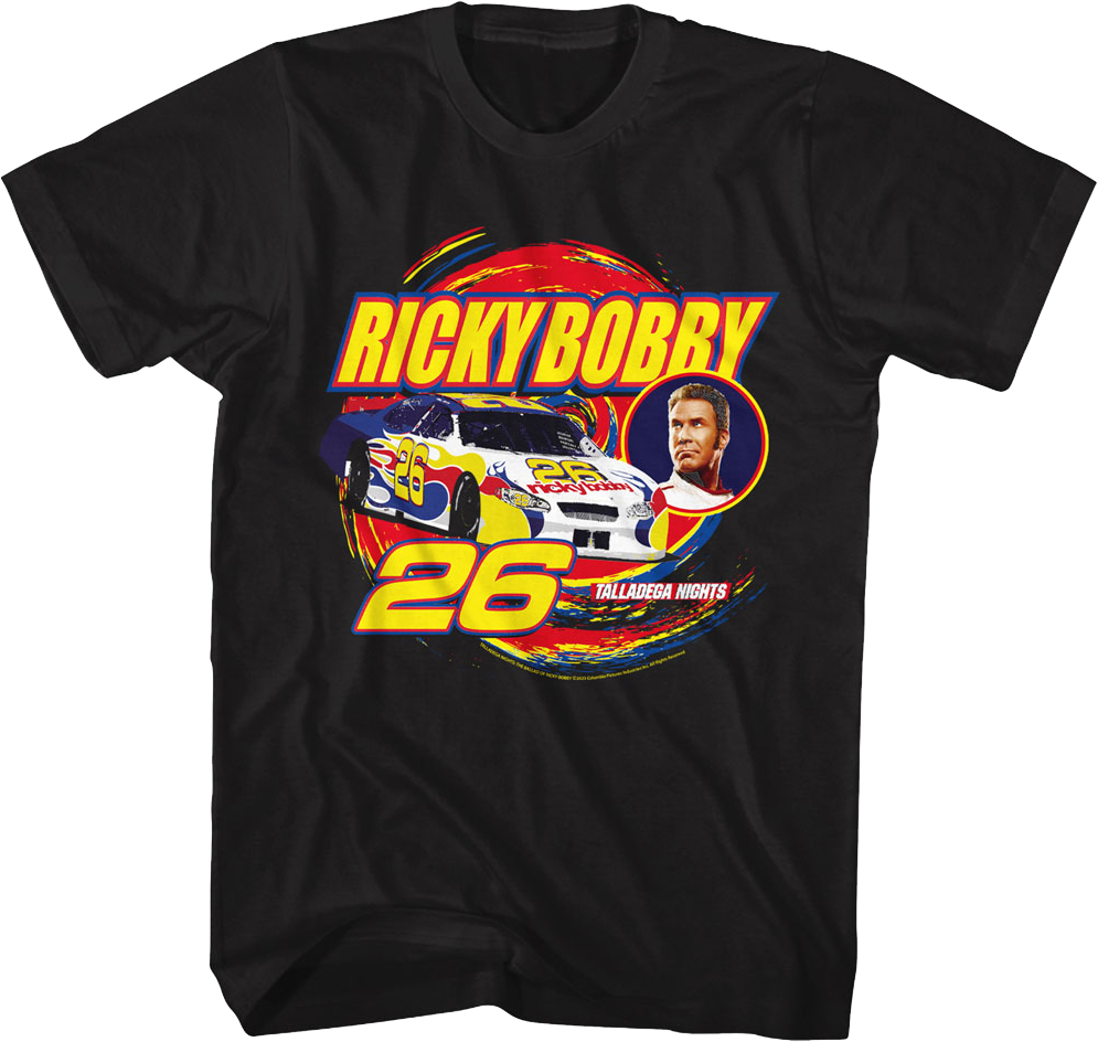 Ricky Bobby Talladega Nights T-Shirt Hoodie, Sweatshirt | CiraTrend.com (Image 1)