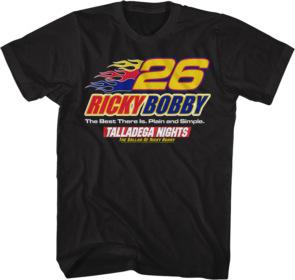 Ricky Bobby The Best There Is Talladega Nights T-Shirt Hoodie, Sweatshirt | CiraTrend.com (Image 1)