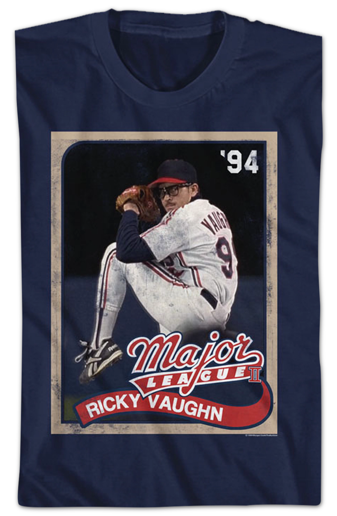Ricky Vaughn Baseball Card Major League T-Shirt Hoodie, Sweatshirt | CiraTrend.com (Image 2)