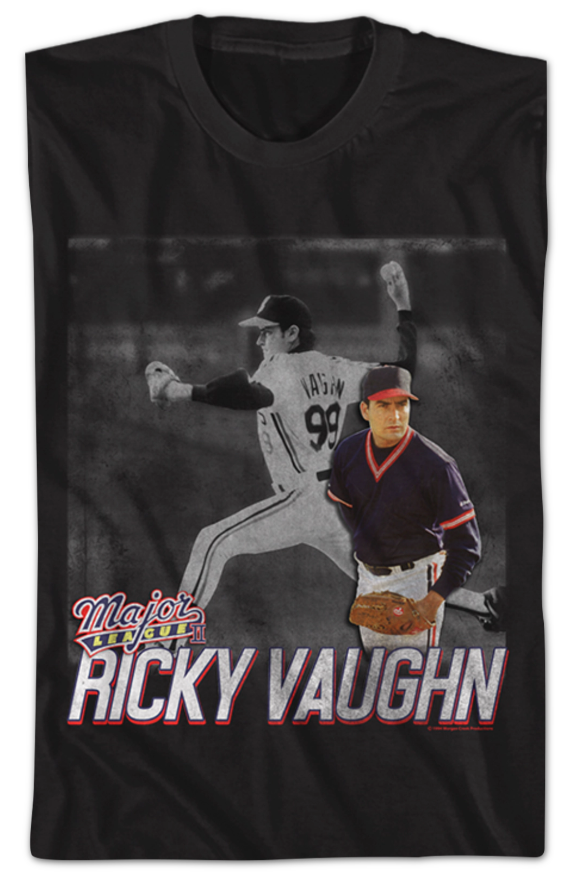 Ricky Vaughn Pitching Major League T-Shirt Hoodie, Sweatshirt | CiraTrend.com (Image 2)
