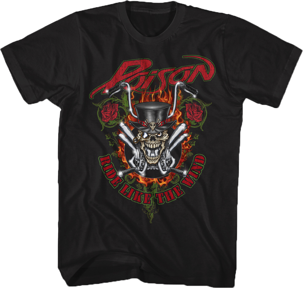 Ride Like The Wind Poison T-Shirt Hoodie, Sweatshirt | CiraTrend.com (Image 1)