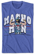 Ring Entrance Macho Man Randy Savage T-Shirt Hoodie, Sweatshirt | CiraTrend.com