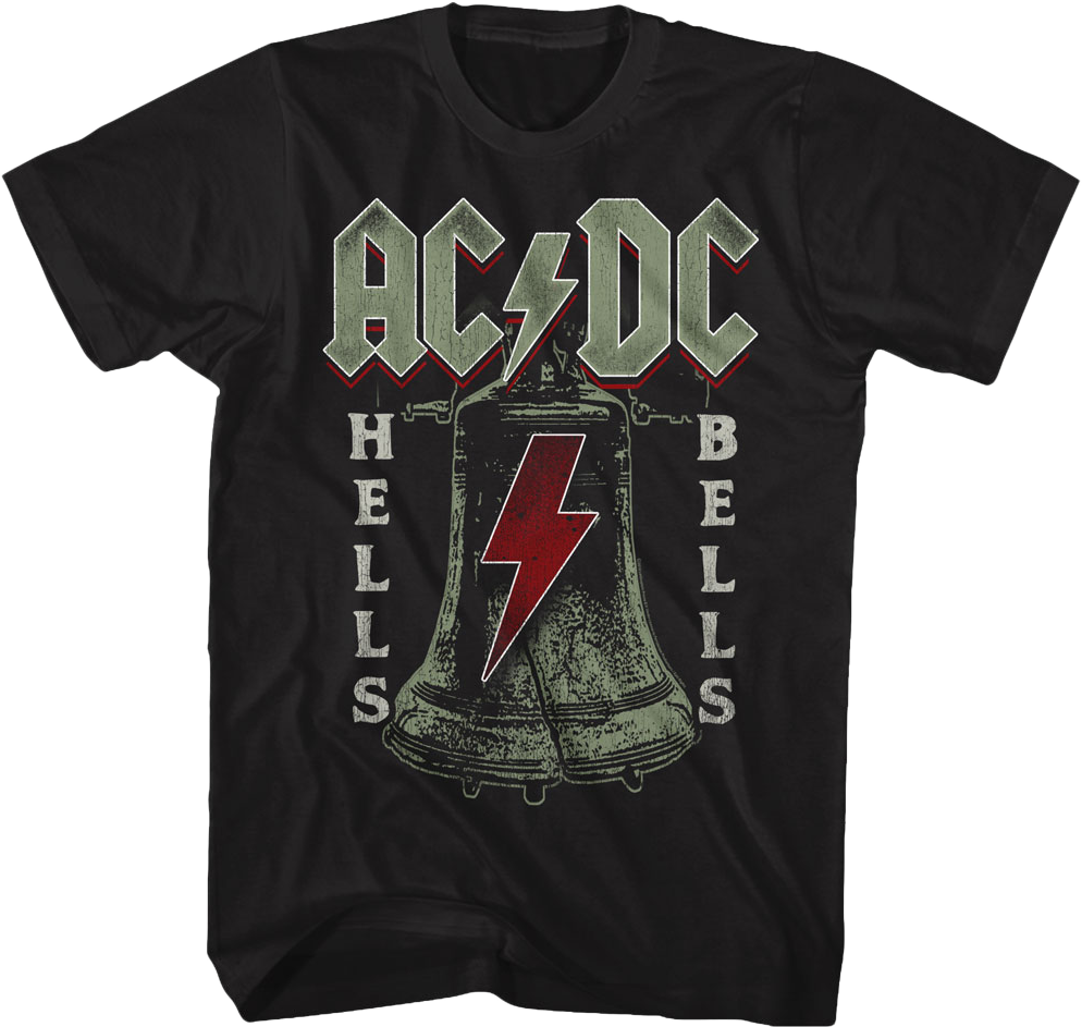 Ringin' Hells Bells ACDC T-Shirt Hoodie, Sweatshirt | CiraTrend.com (Image 1)