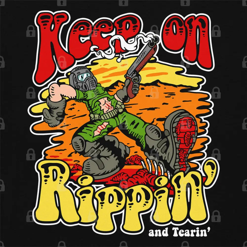 Rippin' and Tearin' T-Shirt Hoodie, Sweatshirt | CiraTrend.com (Image 1)