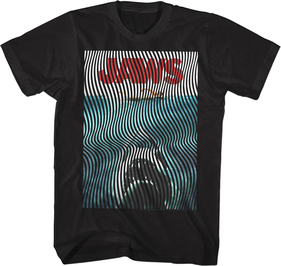Ripples Poster Jaws T-Shirt Hoodie, Sweatshirt | CiraTrend.com (Image 1)