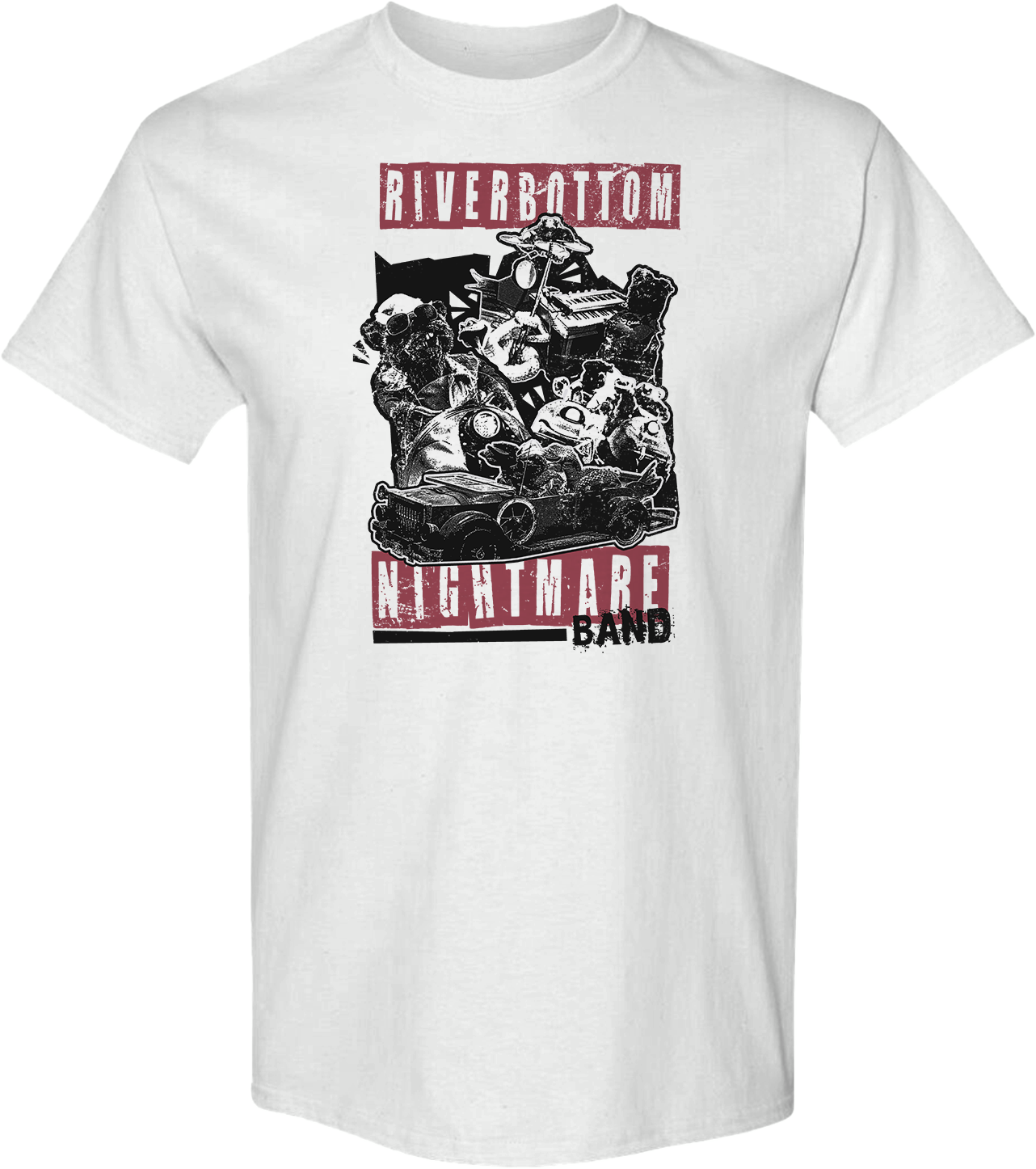Riverbottom Nightmare Band Emmet Otter T-Shirt Hoodie, Sweatshirt | CiraTrend.com (Image 1)