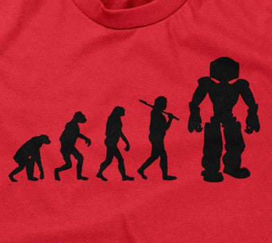 Robot Evolution T-Shirt Hoodie, Sweatshirt | CiraTrend.com (Image 2)