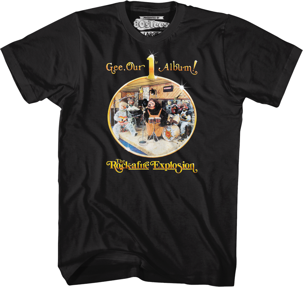 Rock-afire Explosion 1st Album T-Shirt Hoodie, Sweatshirt | CiraTrend.com (Image 1)