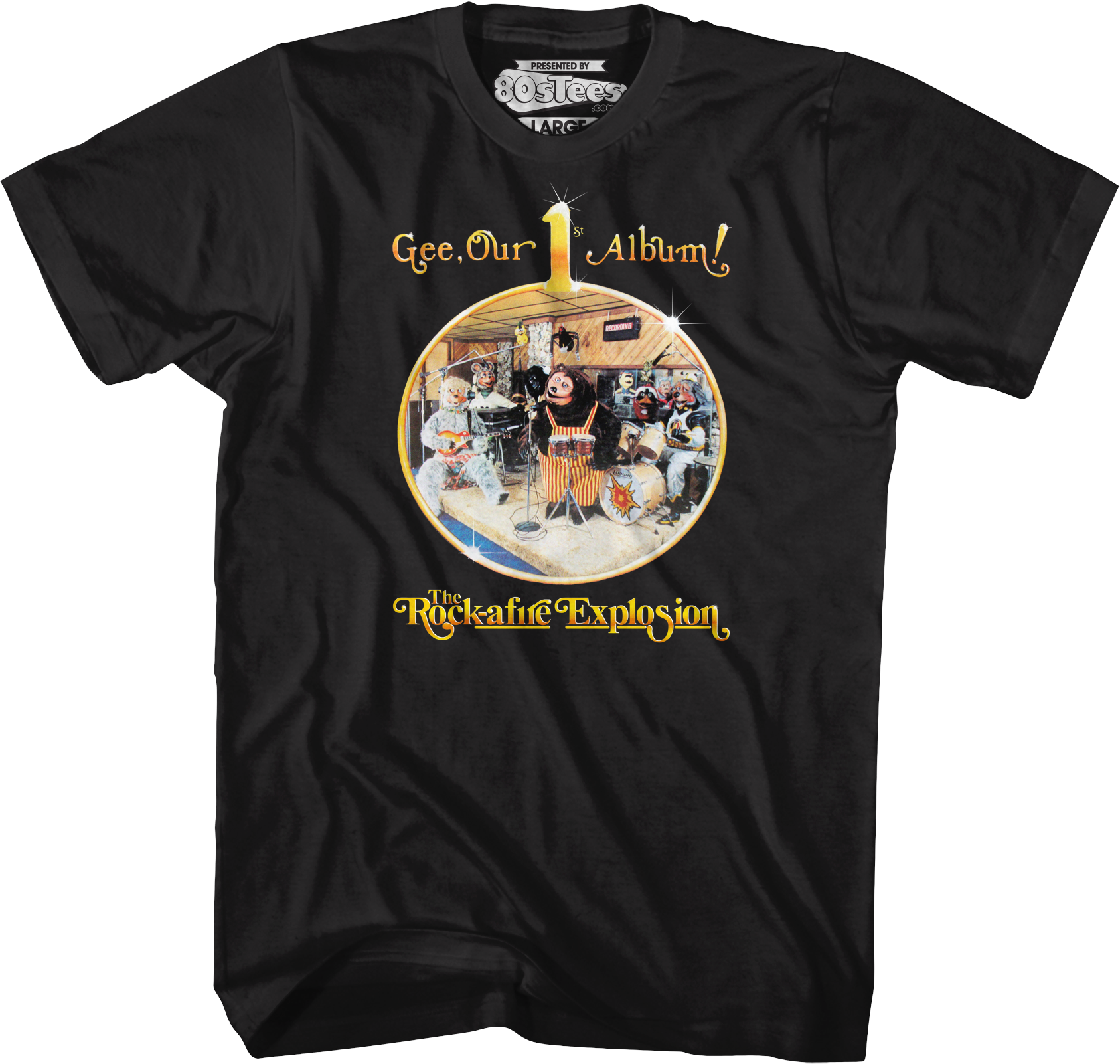 Rock-afire Explosion 1st Album T-Shirt Hoodie, Sweatshirt | CiraTrend.com (Image 1)