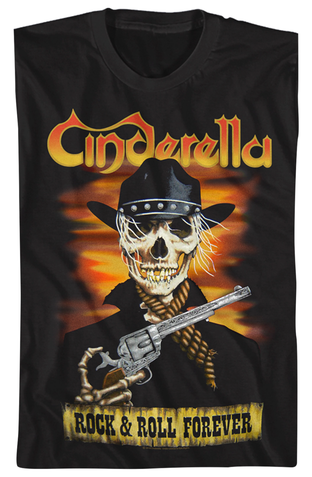 Rock and Roll Forever Cinderella T-Shirt Hoodie, Sweatshirt | CiraTrend.com (Image 2)
