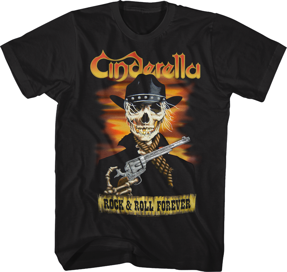 Rock and Roll Forever Cinderella T-Shirt Hoodie, Sweatshirt | CiraTrend.com (Image 1)