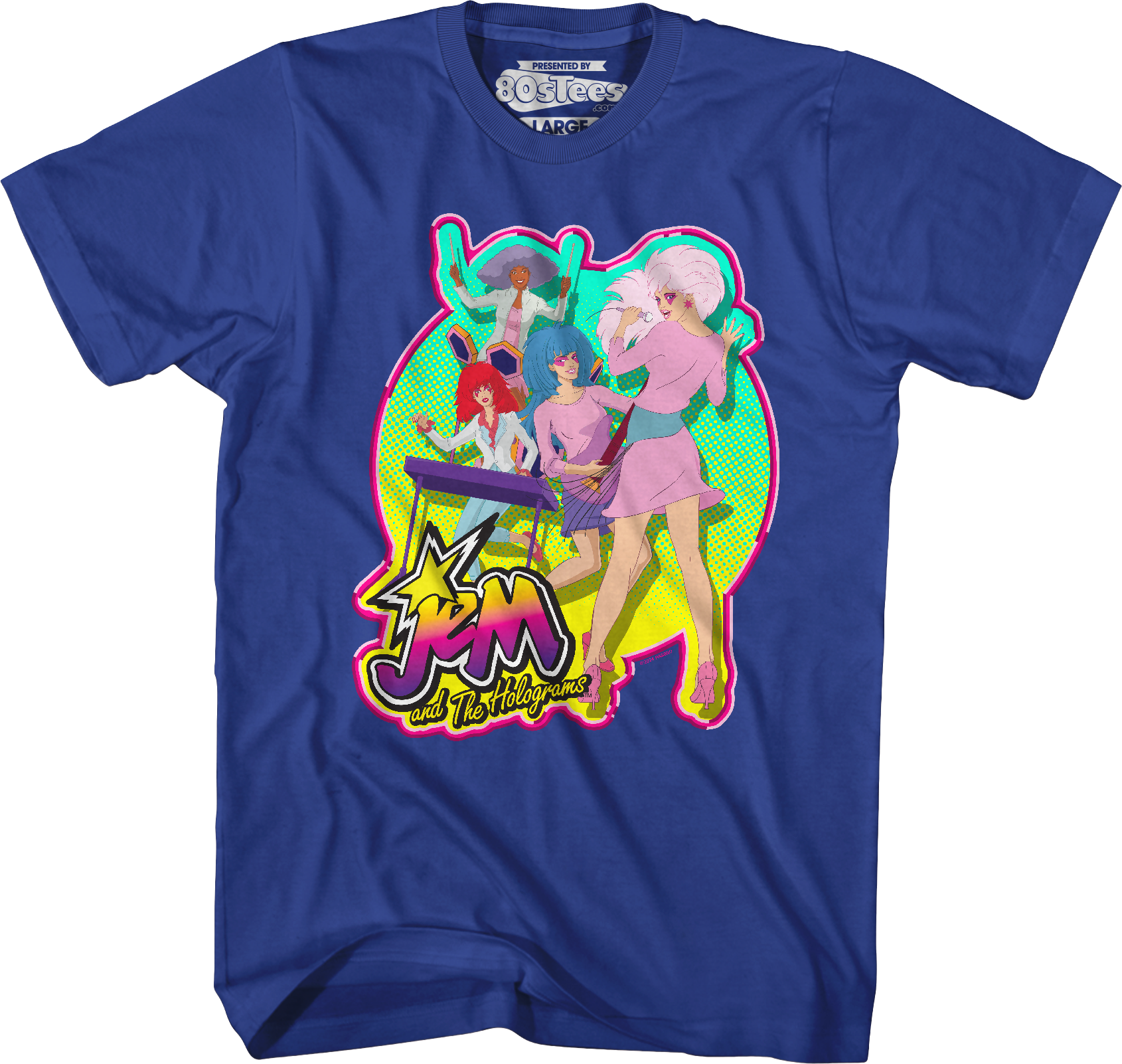Rock Band Jem And The Holograms T-Shirt Hoodie, Sweatshirt | CiraTrend.com (Image 3)