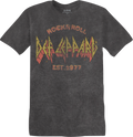 Rock N Roll Est. 1977 Def Leppard T-Shirt Hoodie, Sweatshirt | CiraTrend.com (Image 1)