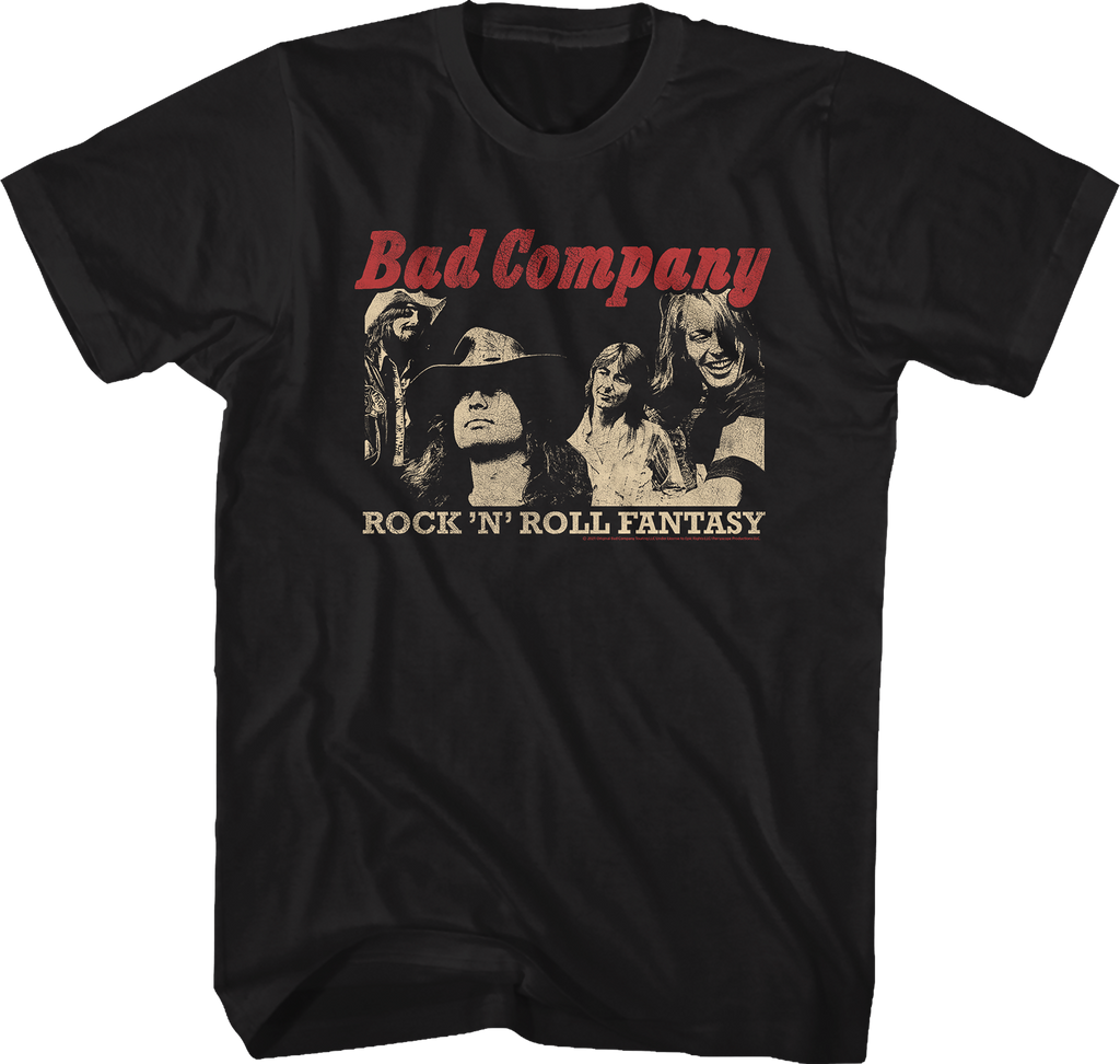 Rock 'N' Roll Fantasy The Very Best Of Bad Company T-Shirt Hoodie, Sweatshirt | CiraTrend.com (Image 1)