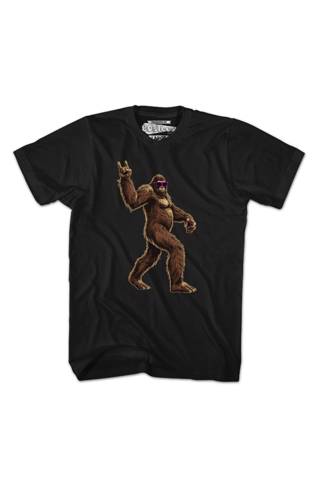 Rock On Bigfoot T-Shirt Hoodie, Sweatshirt | CiraTrend.com (Image 2)