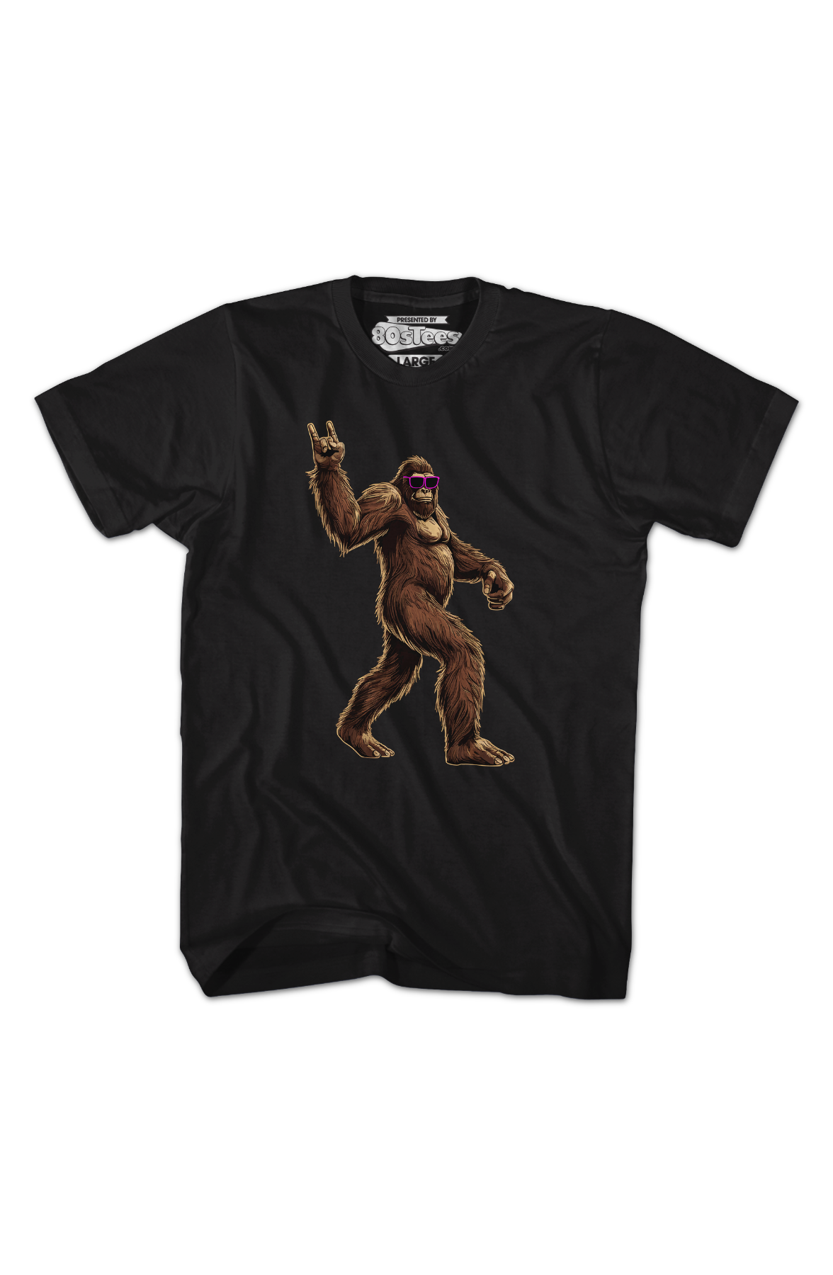 Rock On Bigfoot T-Shirt Hoodie, Sweatshirt | CiraTrend.com (Image 2)
