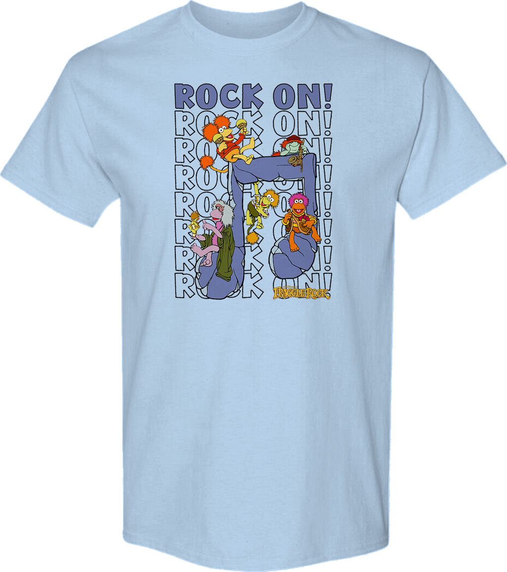Rock On Music Note Fraggle Rock T-Shirt Hoodie, Sweatshirt | CiraTrend.com (Image 1)
