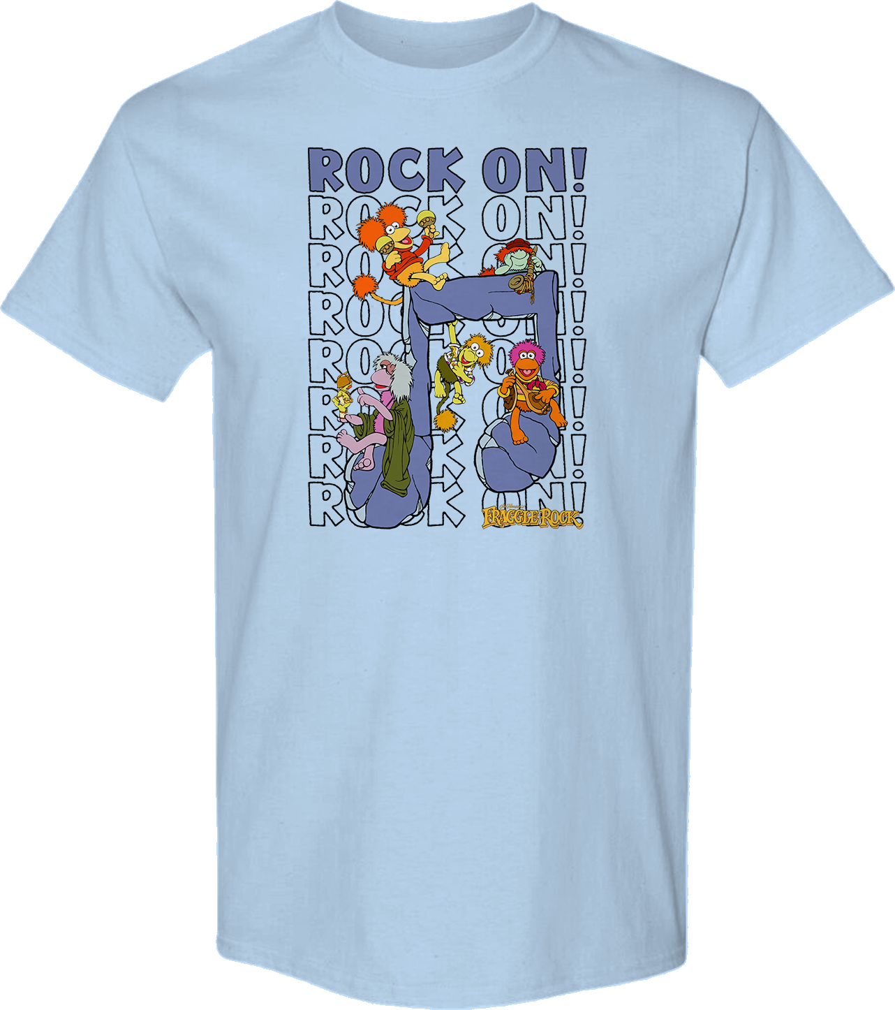 Rock On Music Note Fraggle Rock T-Shirt Hoodie, Sweatshirt | CiraTrend.com (Image 1)