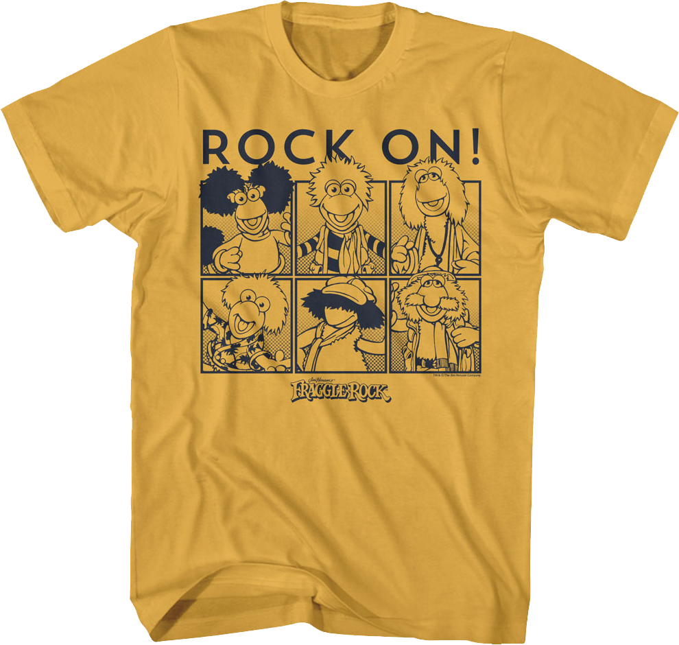 Rock On Sketches Fraggle Rock T-Shirt Hoodie, Sweatshirt | CiraTrend.com (Image 1)