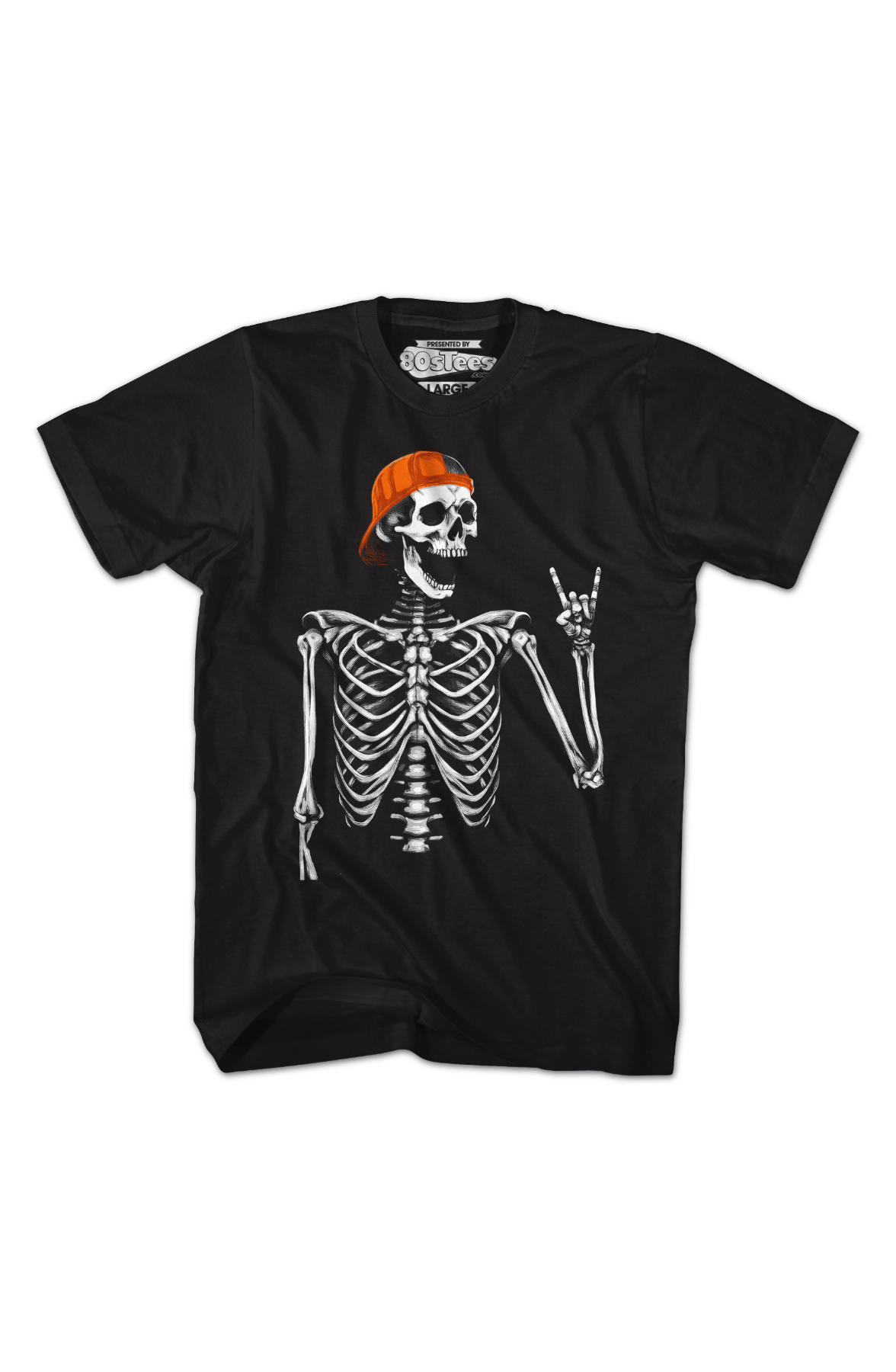 Rock & Roll Skeleton T-Shirt Hoodie, Sweatshirt | CiraTrend.com (Image 2)