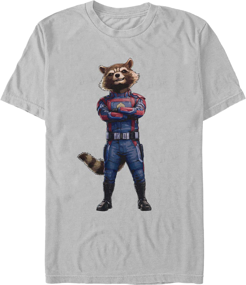 Rocket Raccoon Guardians Of The Galaxy Vol. 3 T-Shirt Hoodie, Sweatshirt | CiraTrend.com (Image 1)