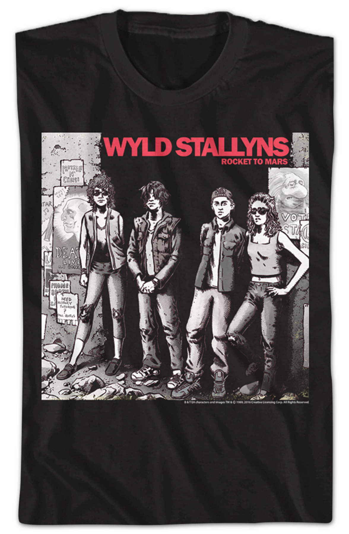 Rocket To Mars Wyld Stallyns T-Shirt Hoodie, Sweatshirt | CiraTrend.com (Image 2)