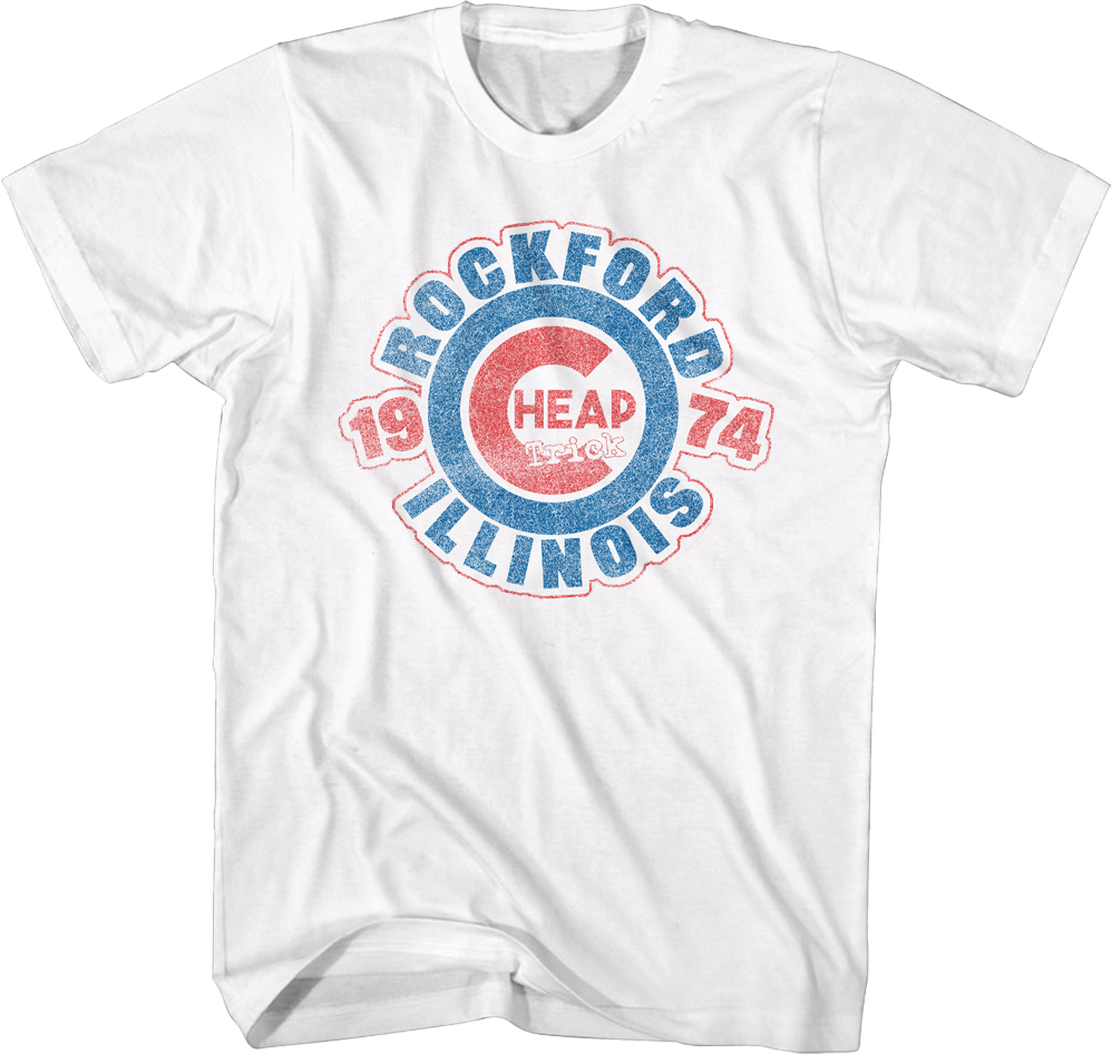 Rockford 1974 Cheap Trick T-Shirt Hoodie, Sweatshirt | CiraTrend.com (Image 1)