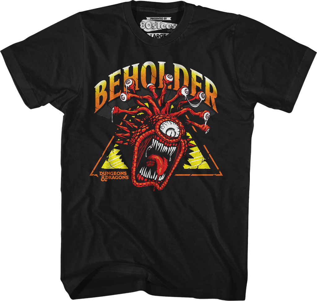 Rockin' Beholder Dungeons & Dragons T-Shirt Hoodie, Sweatshirt | CiraTrend.com (Image 1)