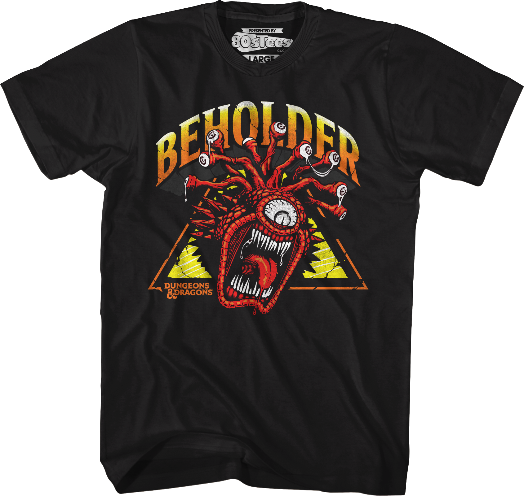 Rockin' Beholder Dungeons & Dragons T-Shirt Hoodie, Sweatshirt | CiraTrend.com (Image 1)