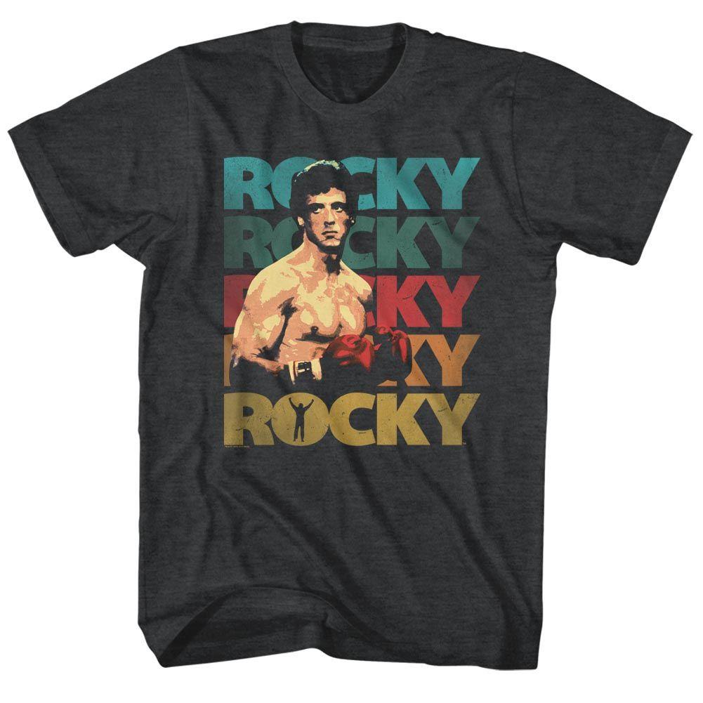Rocky 70'S Color T-Shirt Hoodie, Sweatshirt | CiraTrend.com