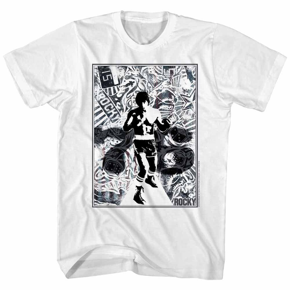 Rocky 76 Collage T-Shirt Hoodie, Sweatshirt | CiraTrend.com