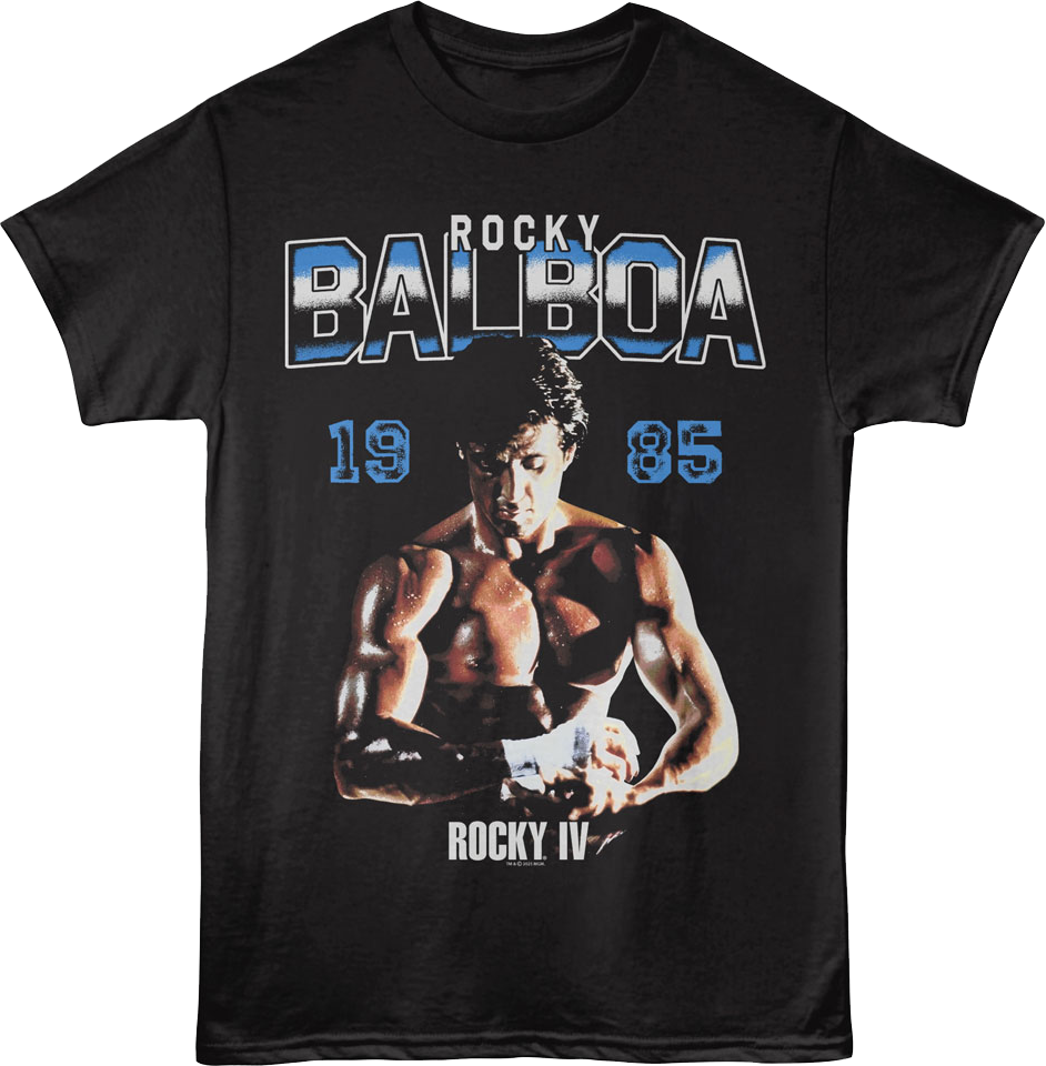 Rocky Balboa 1985 Rocky T-Shirt Hoodie, Sweatshirt | CiraTrend.com (Image 1)