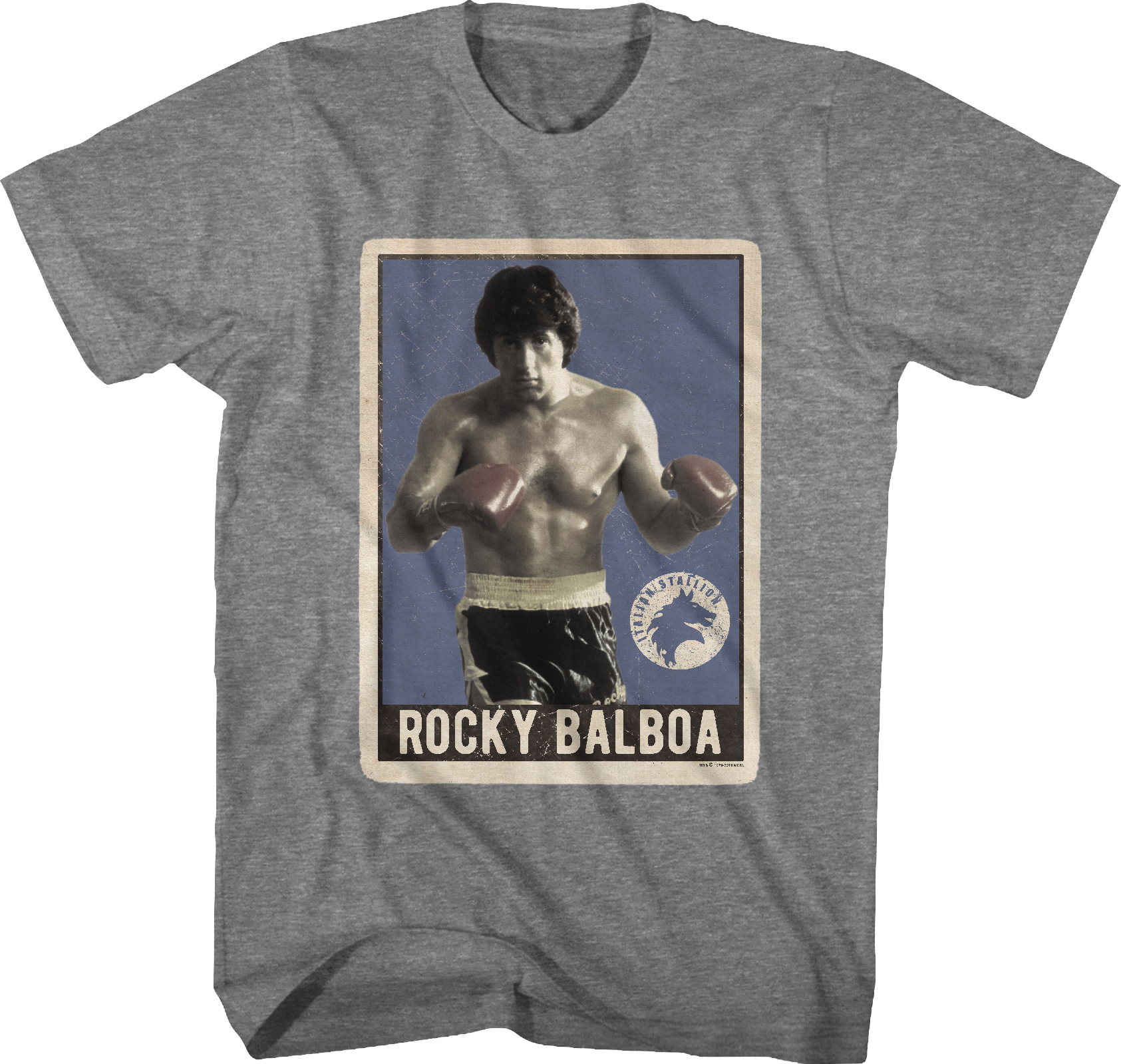 Rocky Balboa Trading Card T-Shirt Hoodie, Sweatshirt | CiraTrend.com (Image 1)