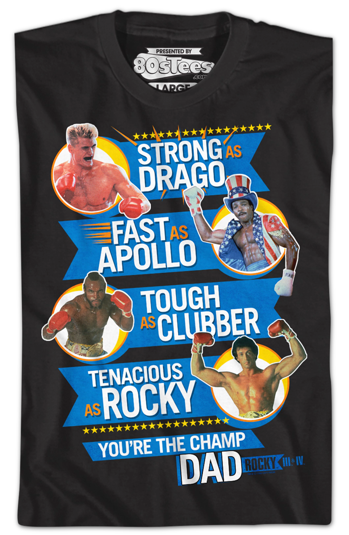 Rocky Father's Day T-Shirt Hoodie, Sweatshirt | CiraTrend.com (Image 2)