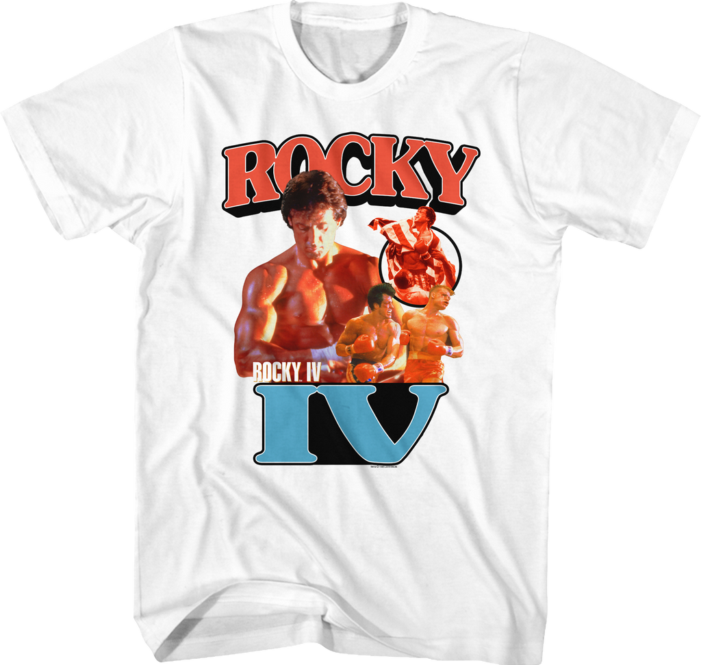 Rocky IV Collage T-Shirt Hoodie, Sweatshirt | CiraTrend.com (Image 1)
