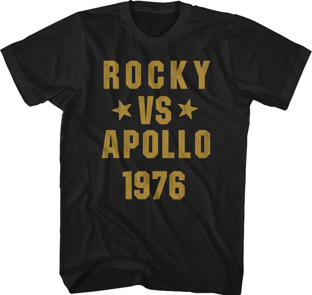 Rocky vs Apollo 1976 Rocky T-Shirt Hoodie, Sweatshirt | CiraTrend.com (Image 1)