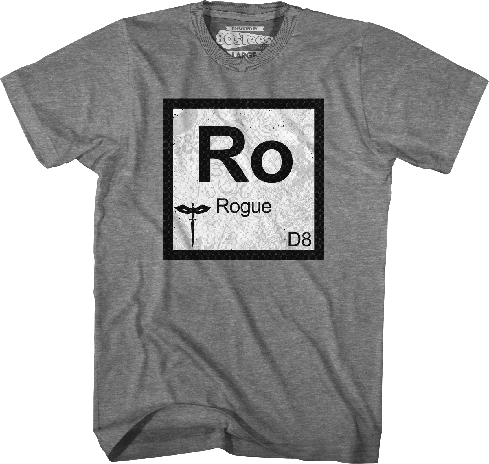 Rogue Element Symbol Dungeons & Dragons T-Shirt Hoodie, Sweatshirt | CiraTrend.com (Image 1)