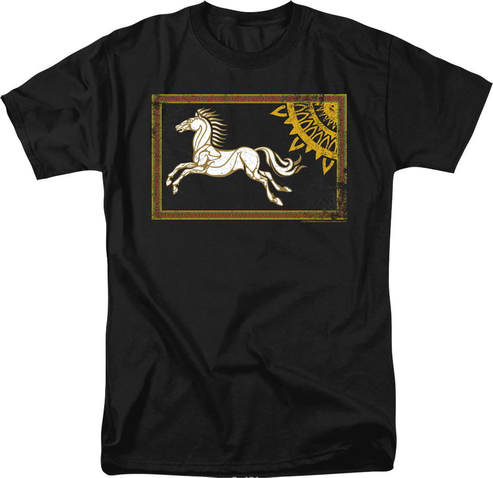 Rohan Banner Lord of the Rings T-Shirt Hoodie, Sweatshirt | CiraTrend.com (Image 1)