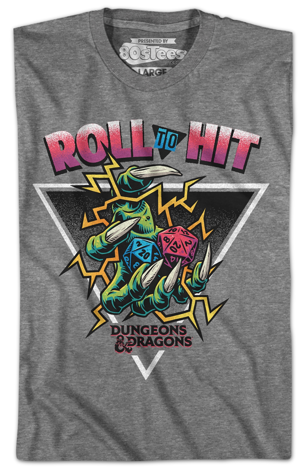 Roll To Hit Dungeons & Dragons T-Shirt Hoodie, Sweatshirt | CiraTrend.com (Image 2)