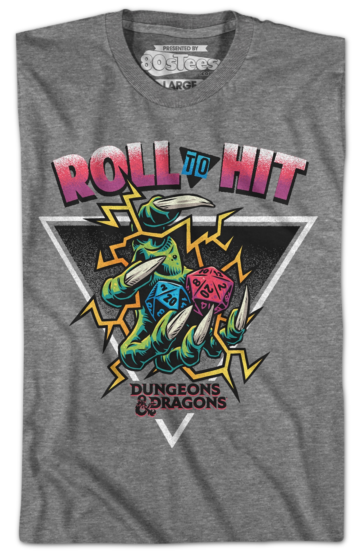 Roll To Hit Dungeons & Dragons T-Shirt Hoodie, Sweatshirt | CiraTrend.com (Image 2)