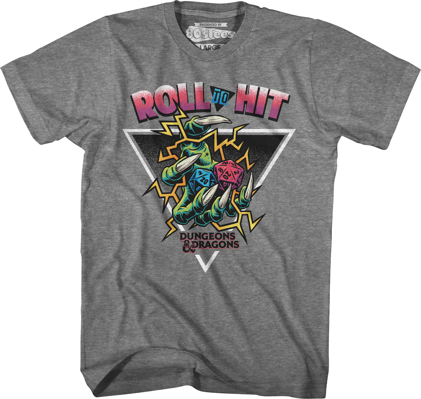 Roll To Hit Dungeons & Dragons T-Shirt Hoodie, Sweatshirt | CiraTrend.com (Image 1)