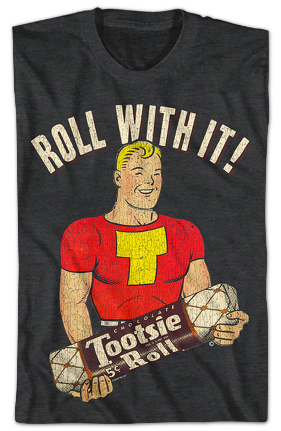 Roll With It Tootsie Roll T-Shirt Hoodie, Sweatshirt | CiraTrend.com (Image 2)
