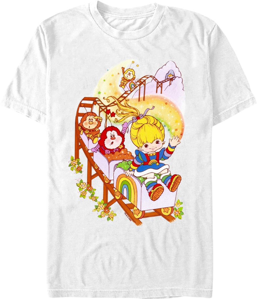 Roller Coaster Rainbow Brite T-Shirt Hoodie, Sweatshirt | CiraTrend.com (Image 1)