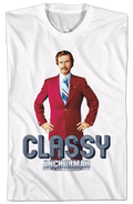 Ron Burgundy Classy Anchorman T-Shirt Hoodie, Sweatshirt | CiraTrend.com