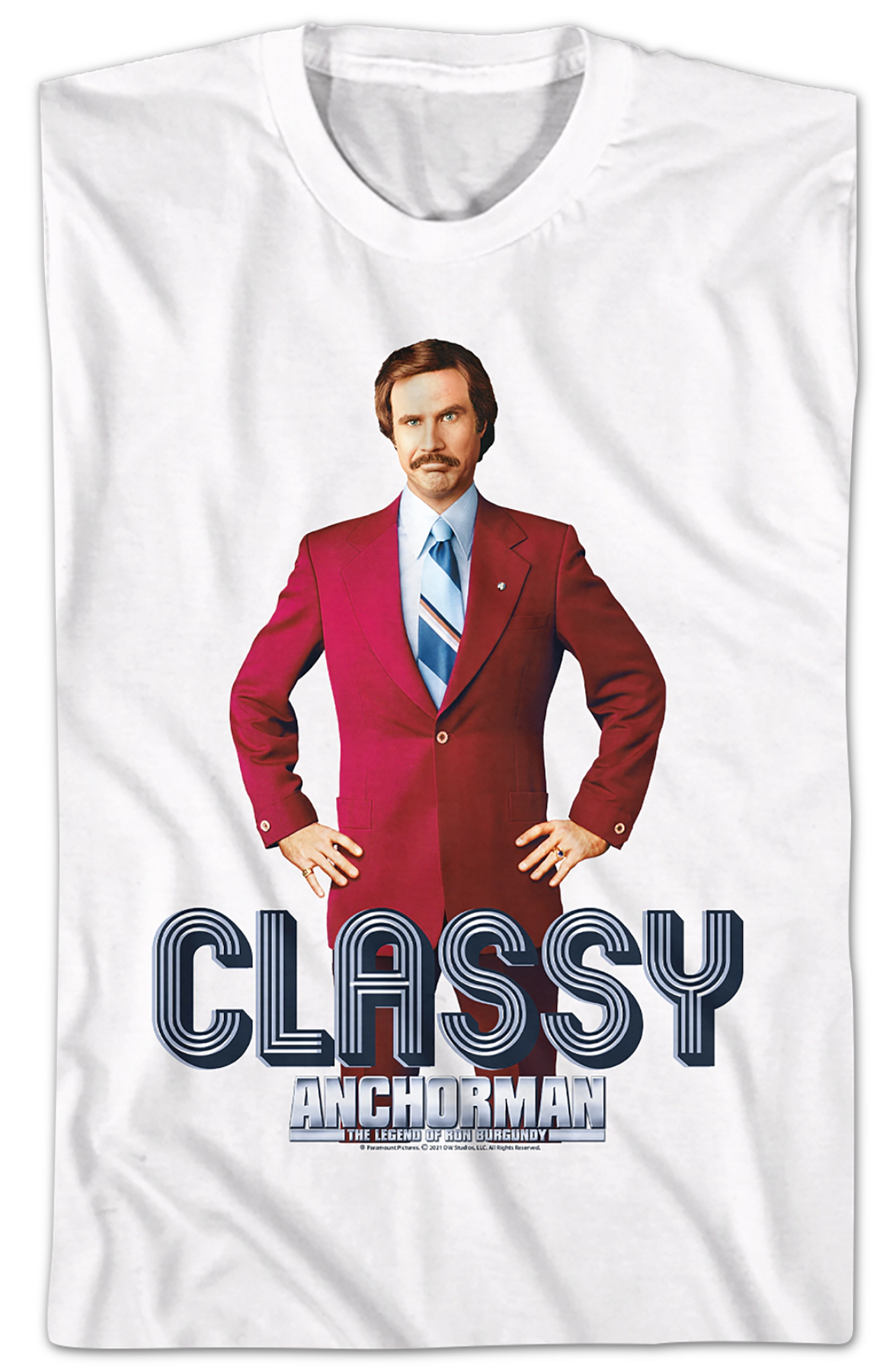 Ron Burgundy Classy Anchorman T-Shirt Hoodie, Sweatshirt | CiraTrend.com