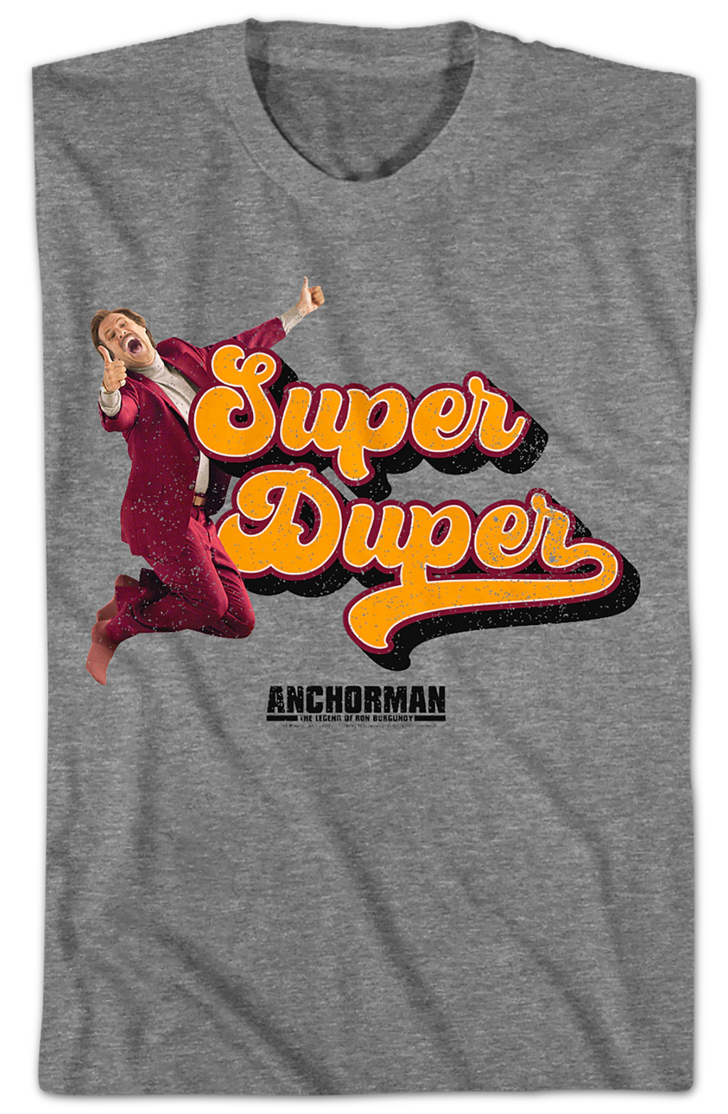 Ron Burgundy Super Duper Anchorman T-Shirt Hoodie, Sweatshirt | CiraTrend.com (Image 2)