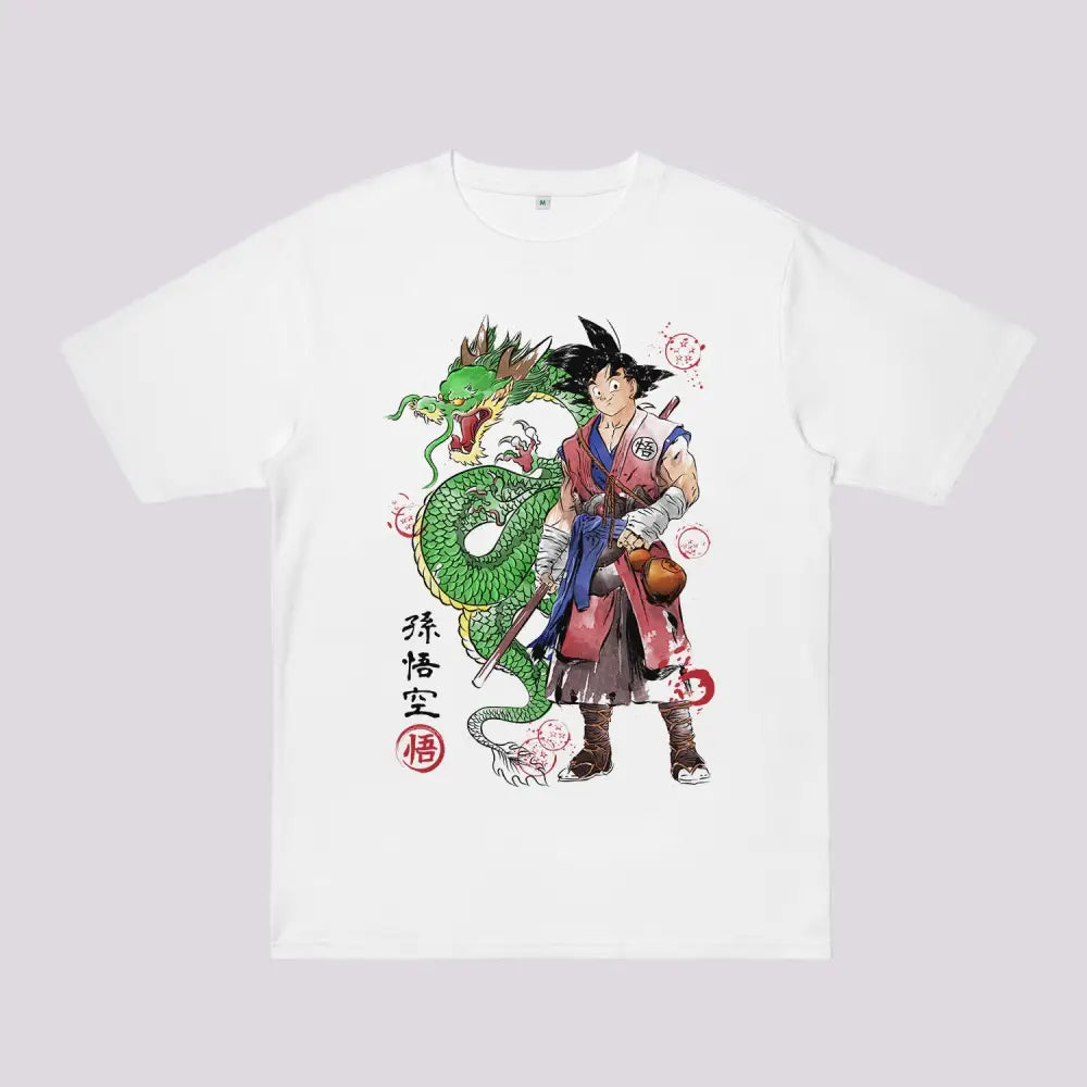 Ronin Saiyan Oversized T-Shirt Hoodie, Sweatshirt | CiraTrend.com (Image 2)