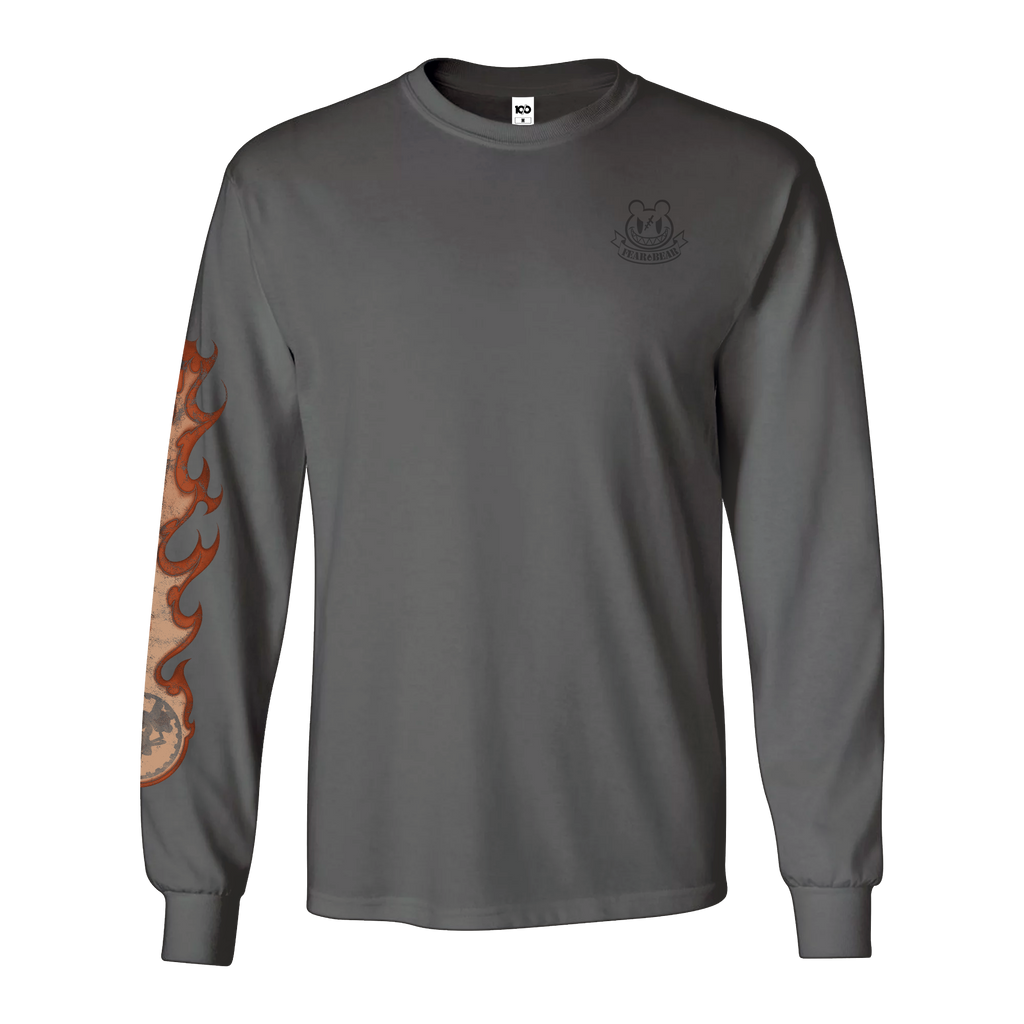 GUILTY GEAR - 'Return of the Killing Machine' Long Sleeve Shirt - Charcoal Hoodie, Sweatshirt | CiraTrend.com (Image 5)
