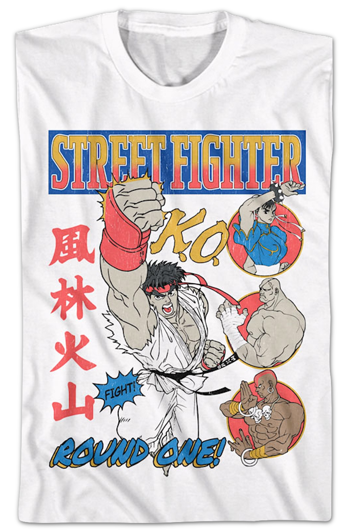 Round One Street Fighter T-Shirt Hoodie, Sweatshirt | CiraTrend.com (Image 2)