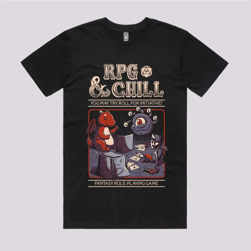 RPG and Chill T-Shirt Hoodie, Sweatshirt | CiraTrend.com (Image 2)